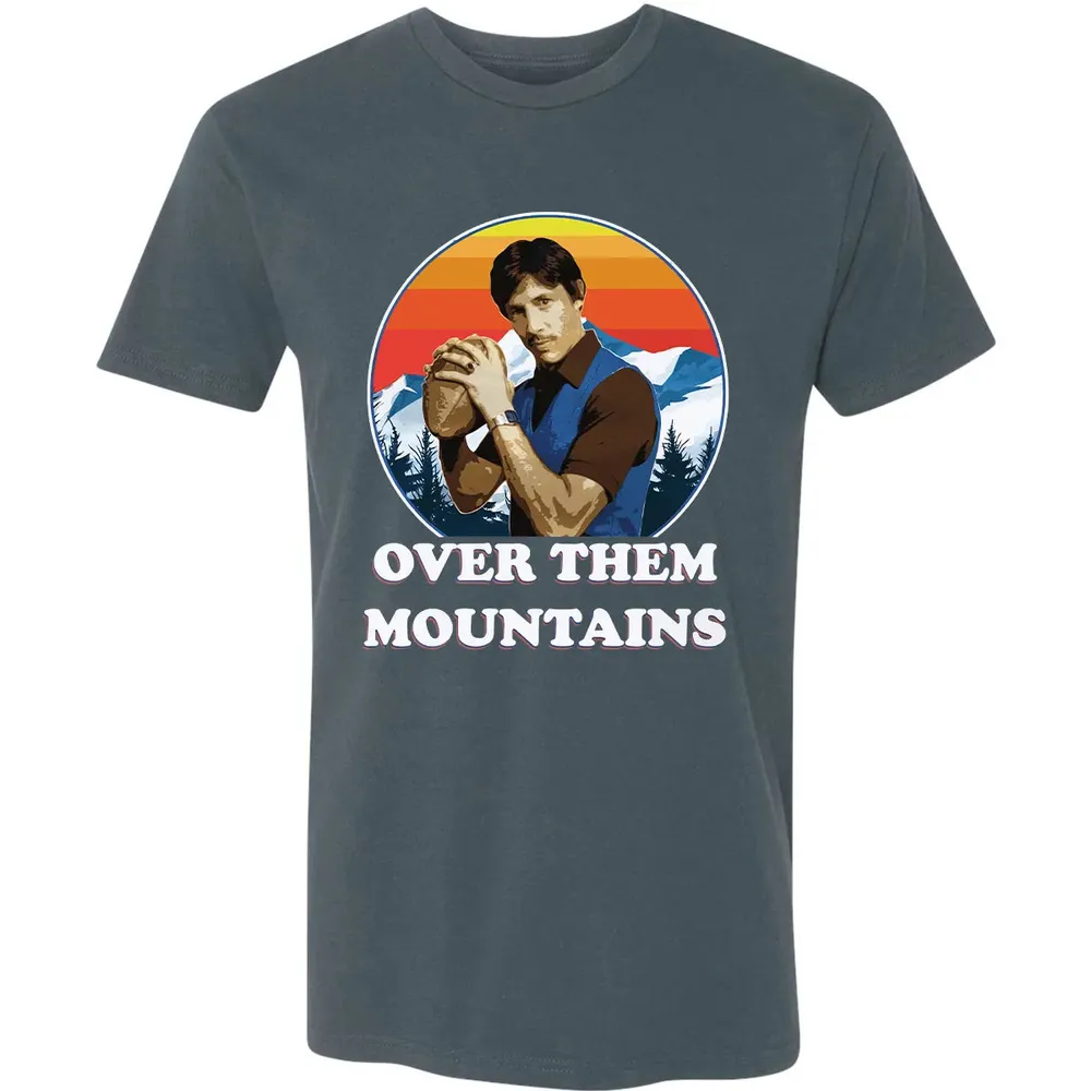 Over Them Mountains Premium Unisex T-shirt - 14