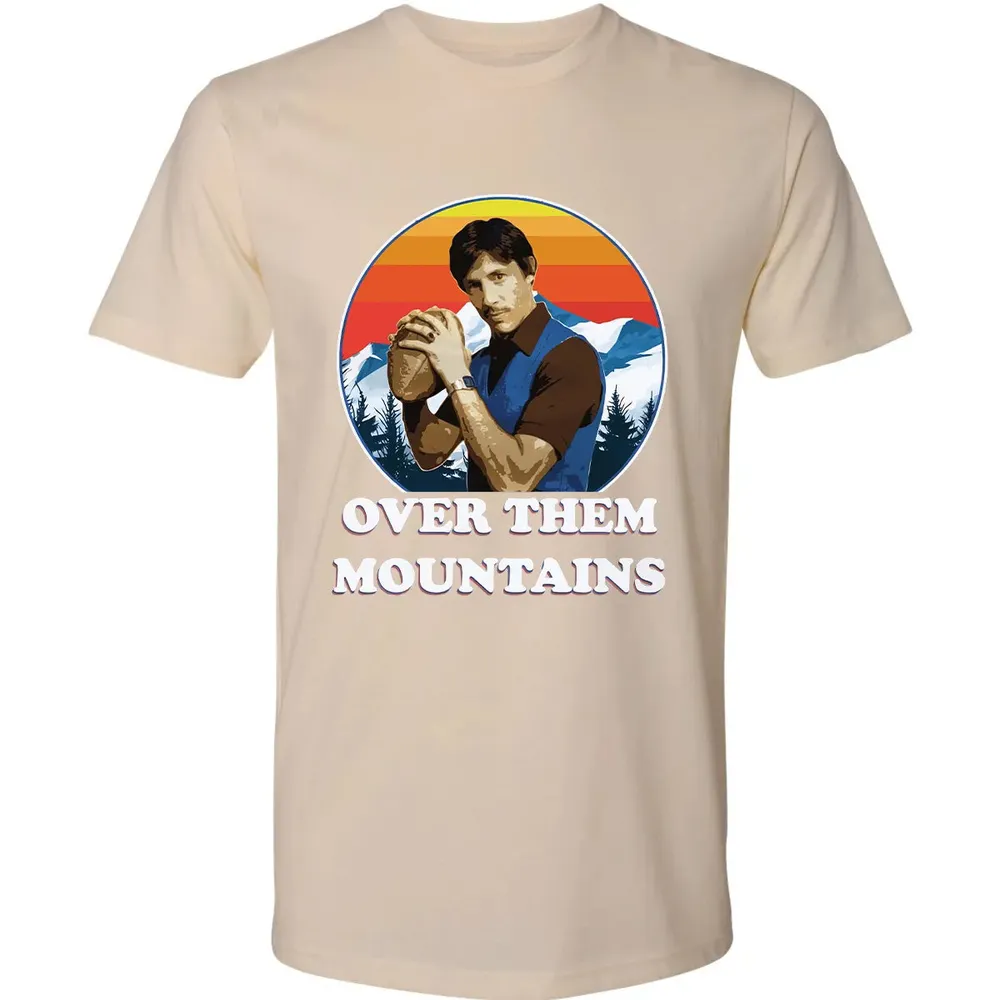 Over Them Mountains Premium Unisex T-shirt - 13