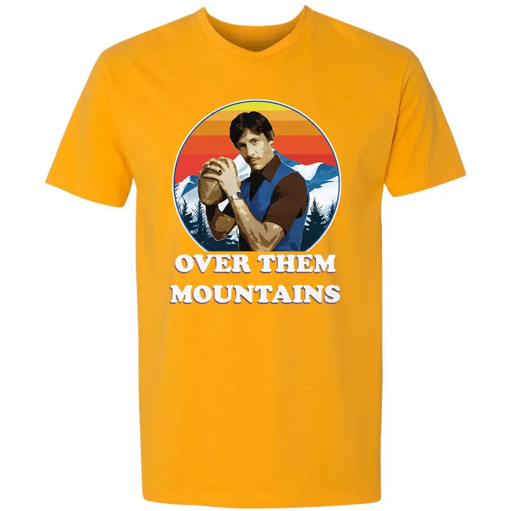 Over Them Mountains Premium Unisex T-shirt - 11