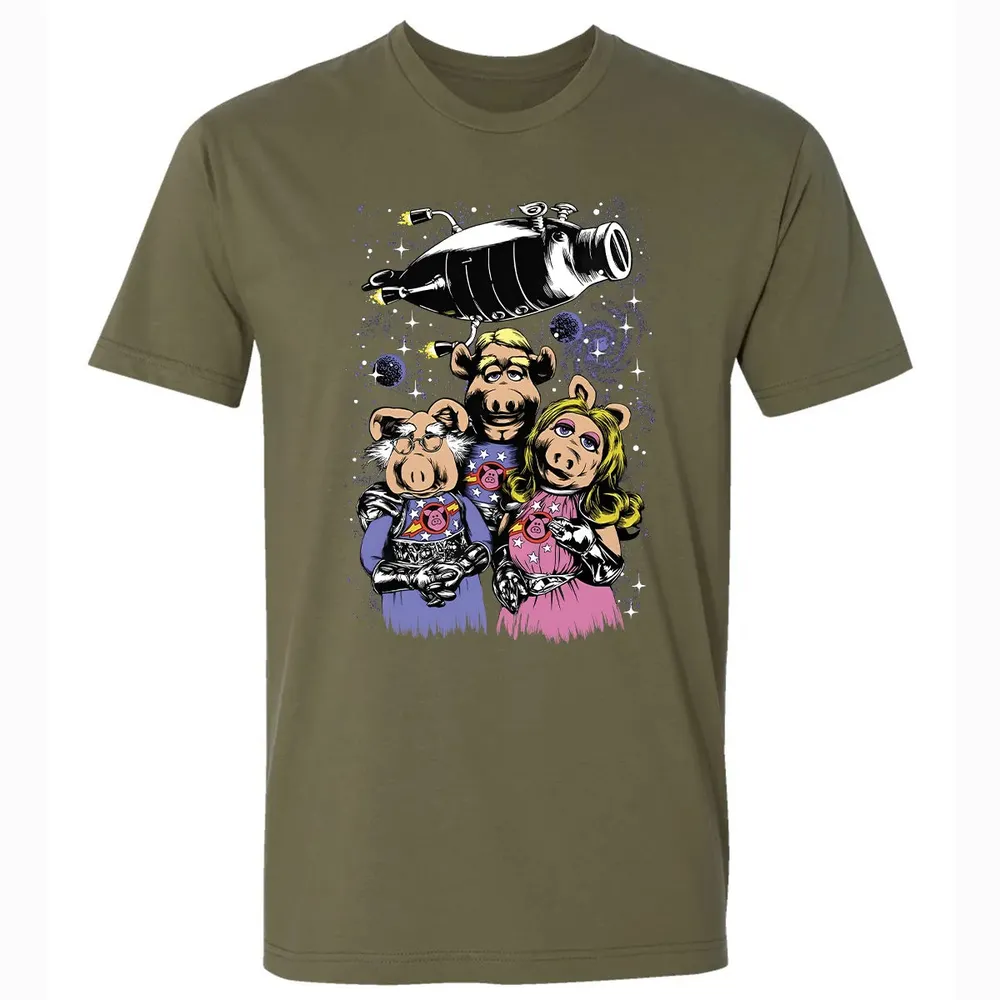 Pigs In Space Premium Unisex T-shirt - 5