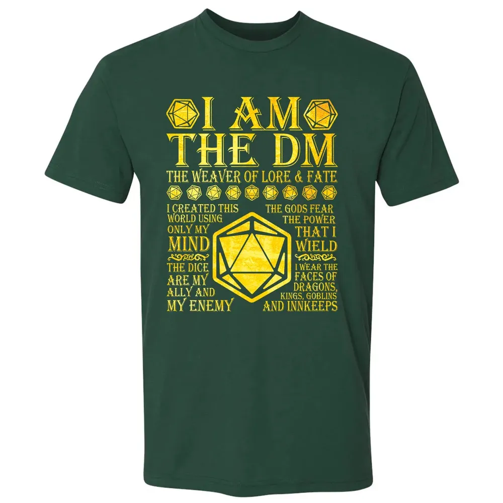 I Am The DM Premium Unisex T-shirt - 12