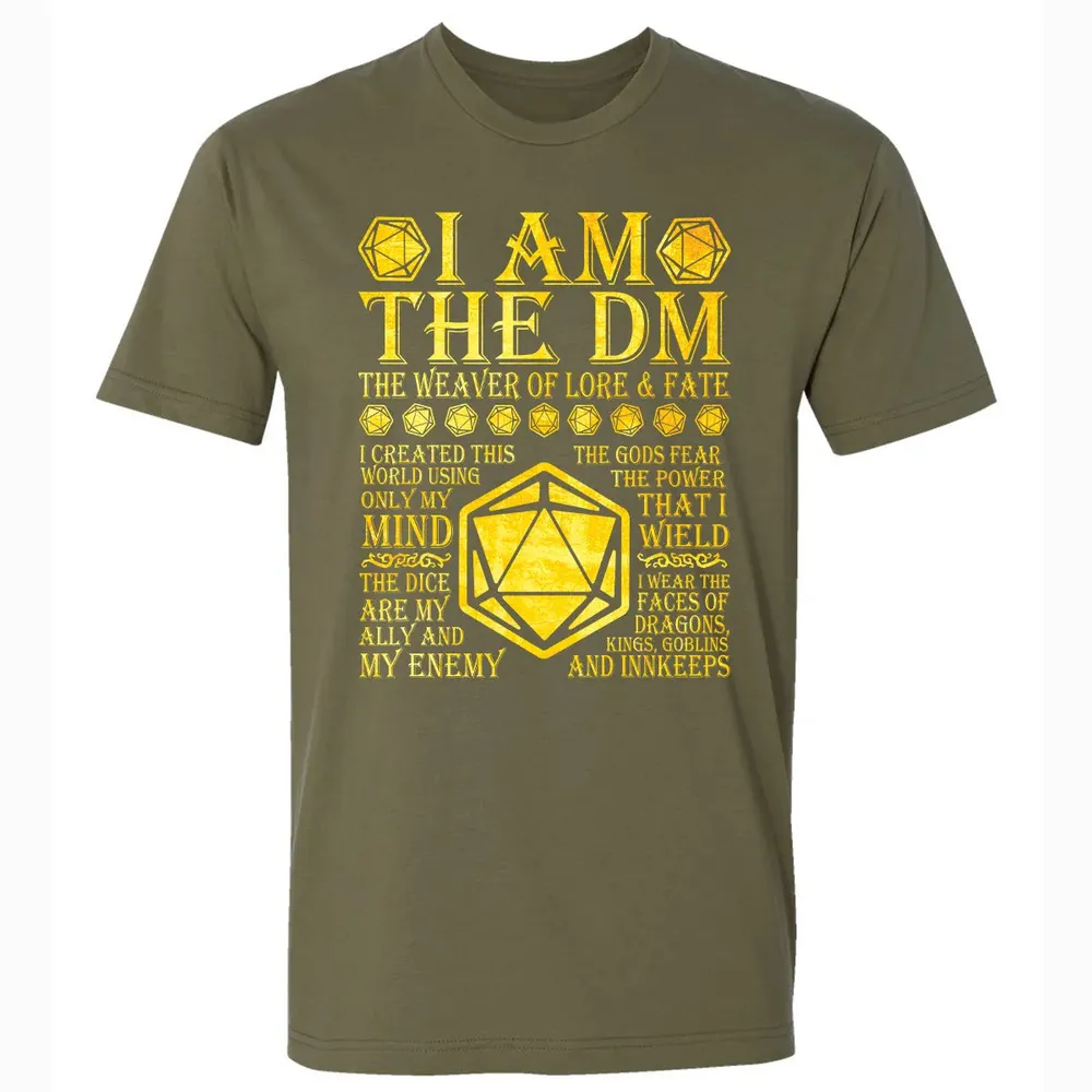 I Am The DM Premium Unisex T-shirt - 5
