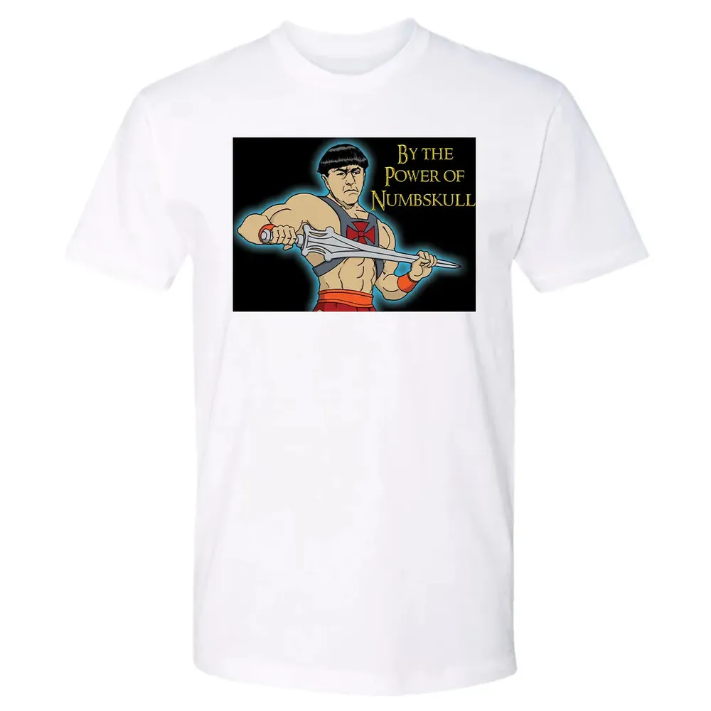 By The Power of Numbskull Premium Unisex T-shirt - 4