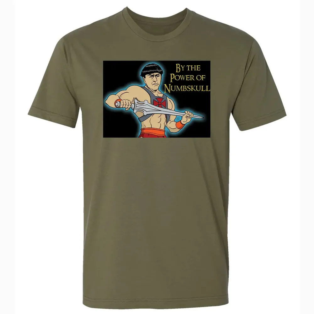 By The Power of Numbskull Premium Unisex T-shirt - 5