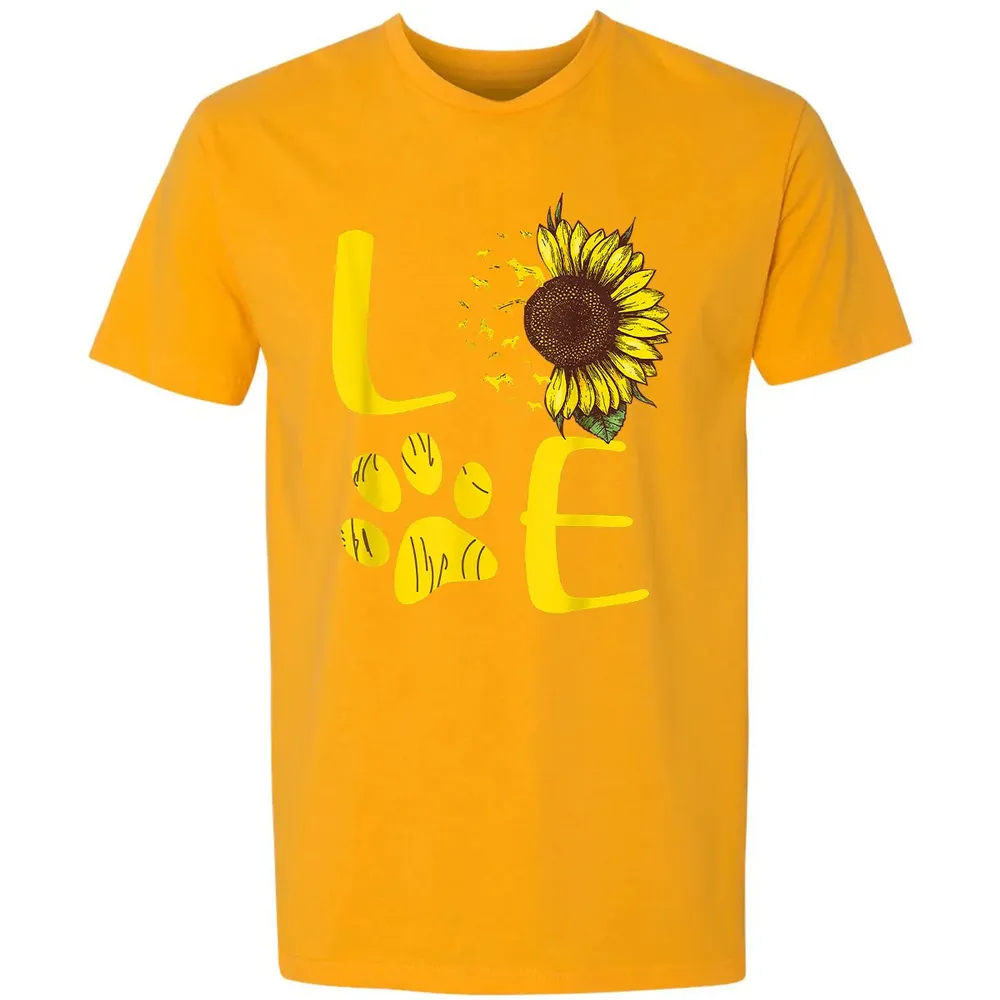German Shepherd Gift Sunflower Premium Unisex T-shirt - 11
