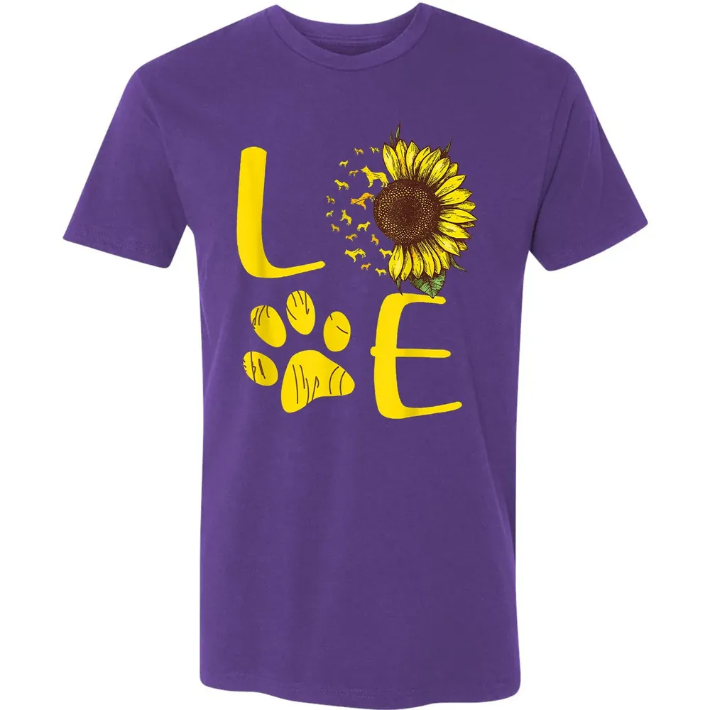 German Shepherd Gift Sunflower Premium Unisex T-shirt - 7