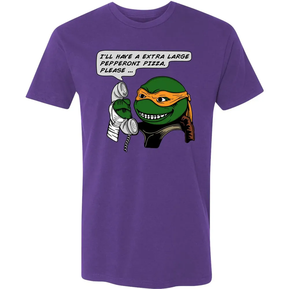 Pepperoni Pizza Premium Unisex T-shirt - 7
