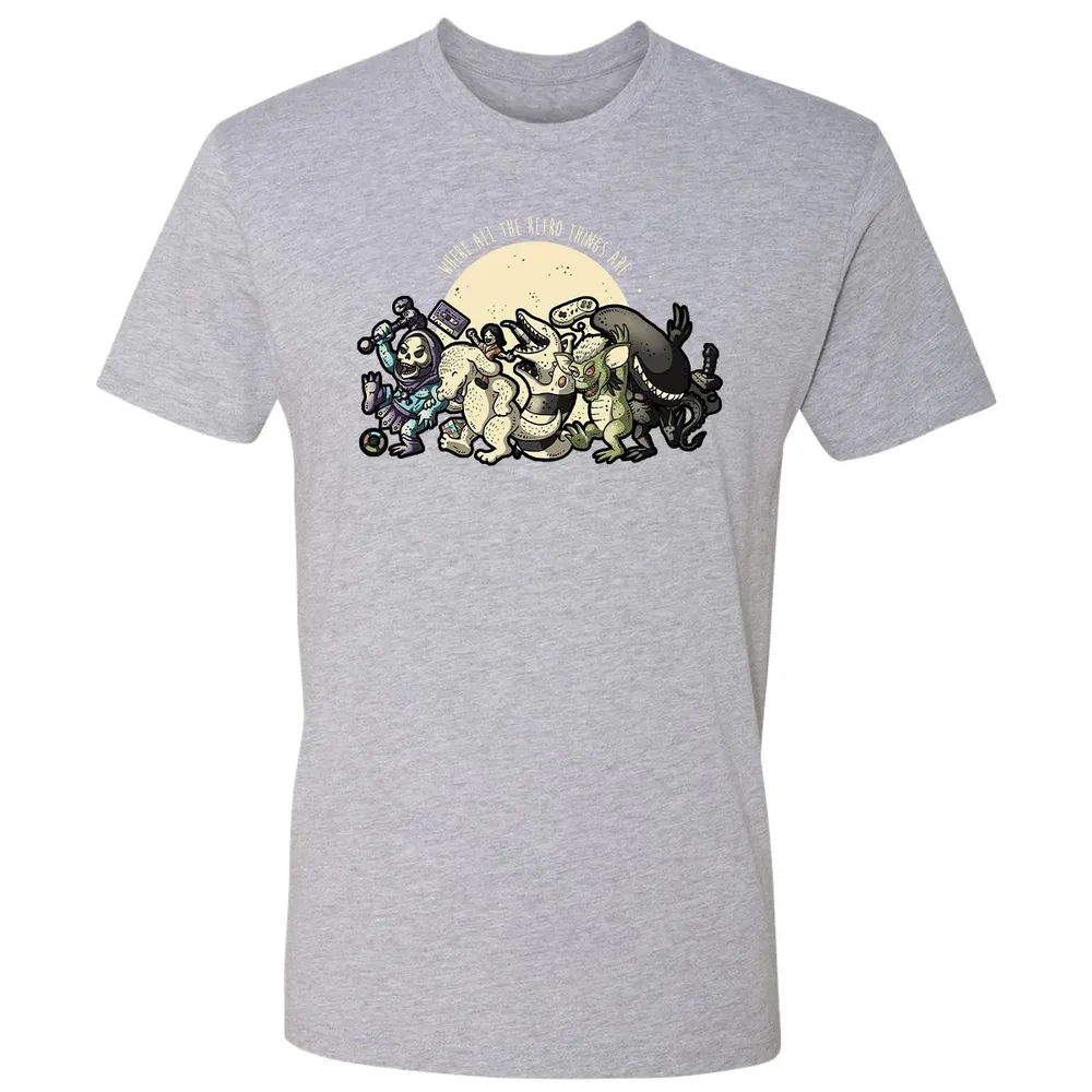 Where All The Retro Things Are Premium Unisex T-shirt - 9