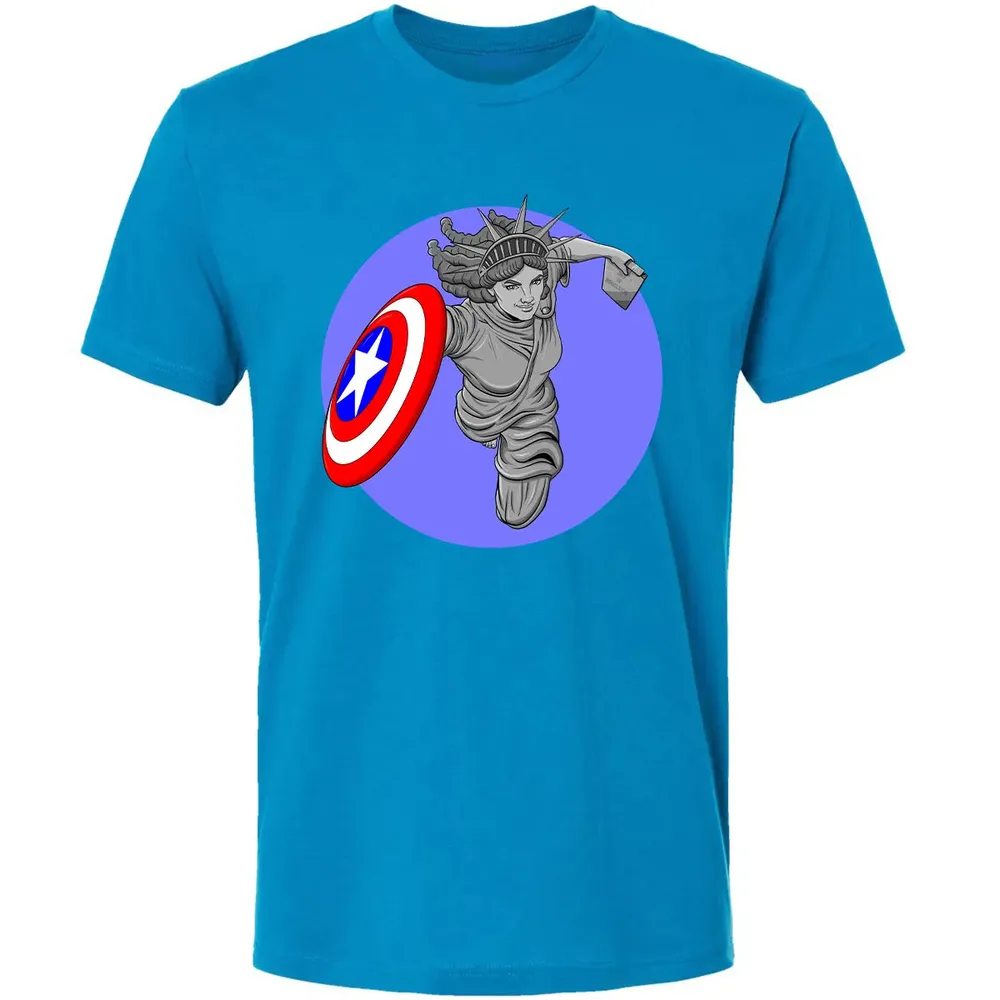 Captain Liberty Premium Unisex T-shirt - 15