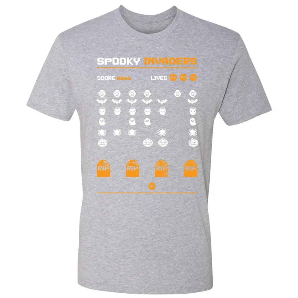 Spooky Invaders Premium Unisex T-shirt - 9