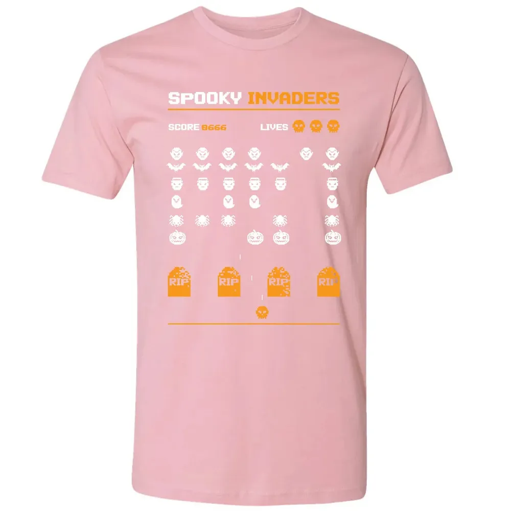 Spooky Invaders Premium Unisex T-shirt - 3