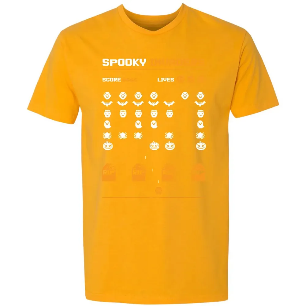 Spooky Invaders Premium Unisex T-shirt - 11