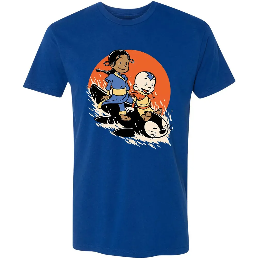 Penguin Sledding Fun Premium Unisex T-shirt - 10