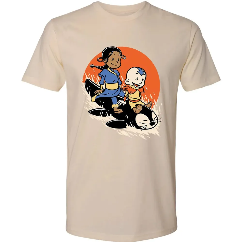 Penguin Sledding Fun Premium Unisex T-shirt - 13
