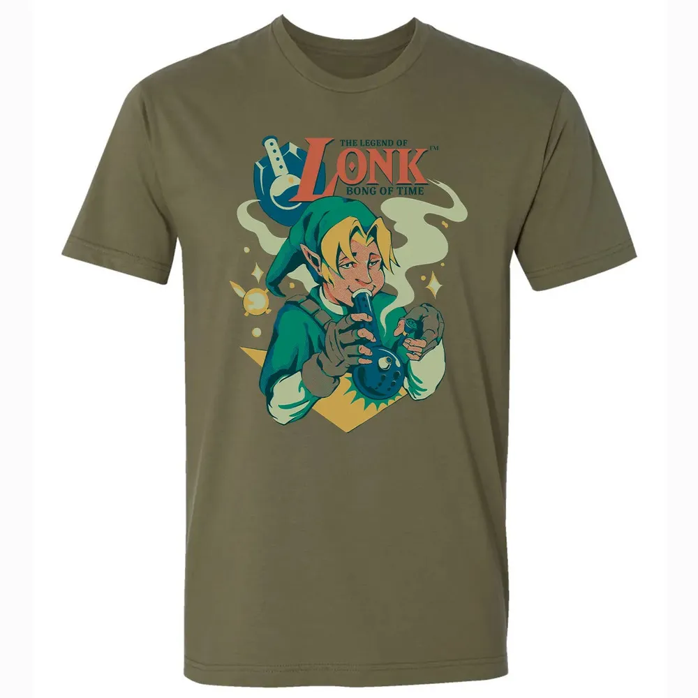 Lonk Bong Of Time Premium Unisex T-shirt - 5