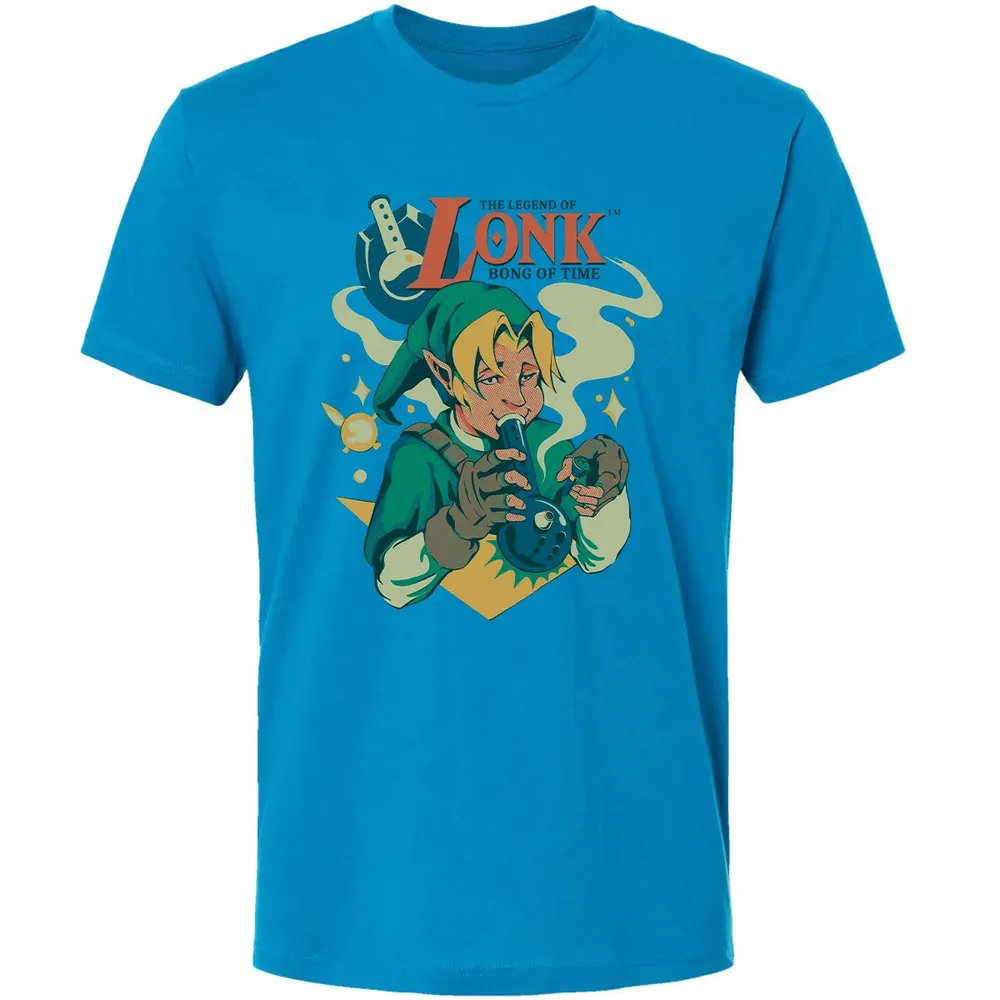Lonk Bong Of Time Premium Unisex T-shirt - 15