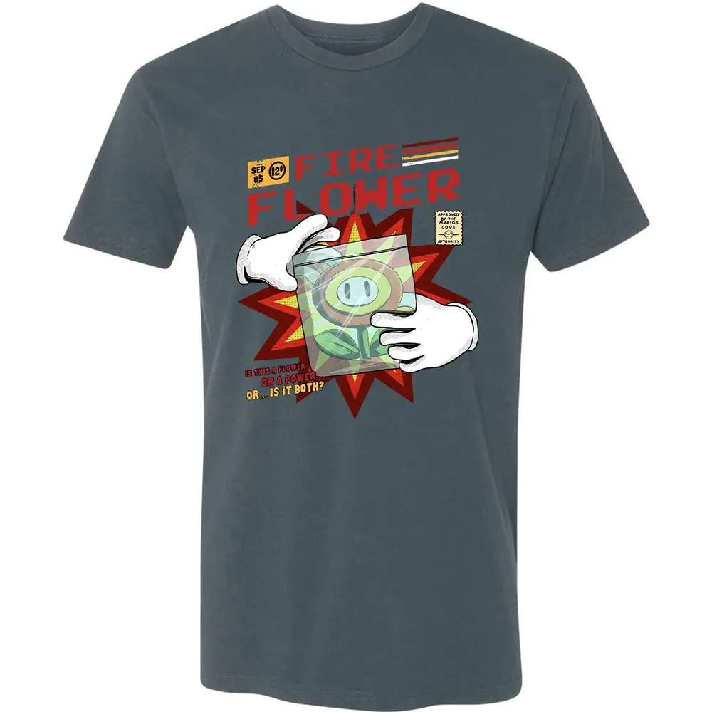 Fire Flower Premium Unisex T-shirt - 14