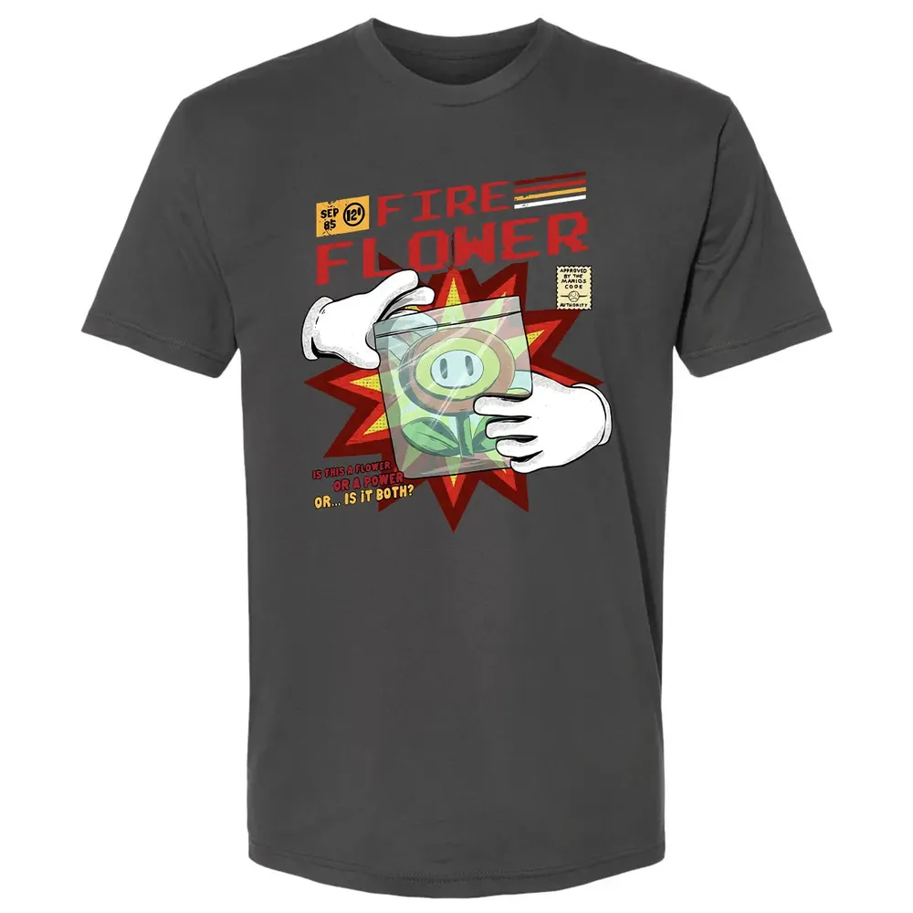 Fire Flower Premium Unisex T-shirt - 8
