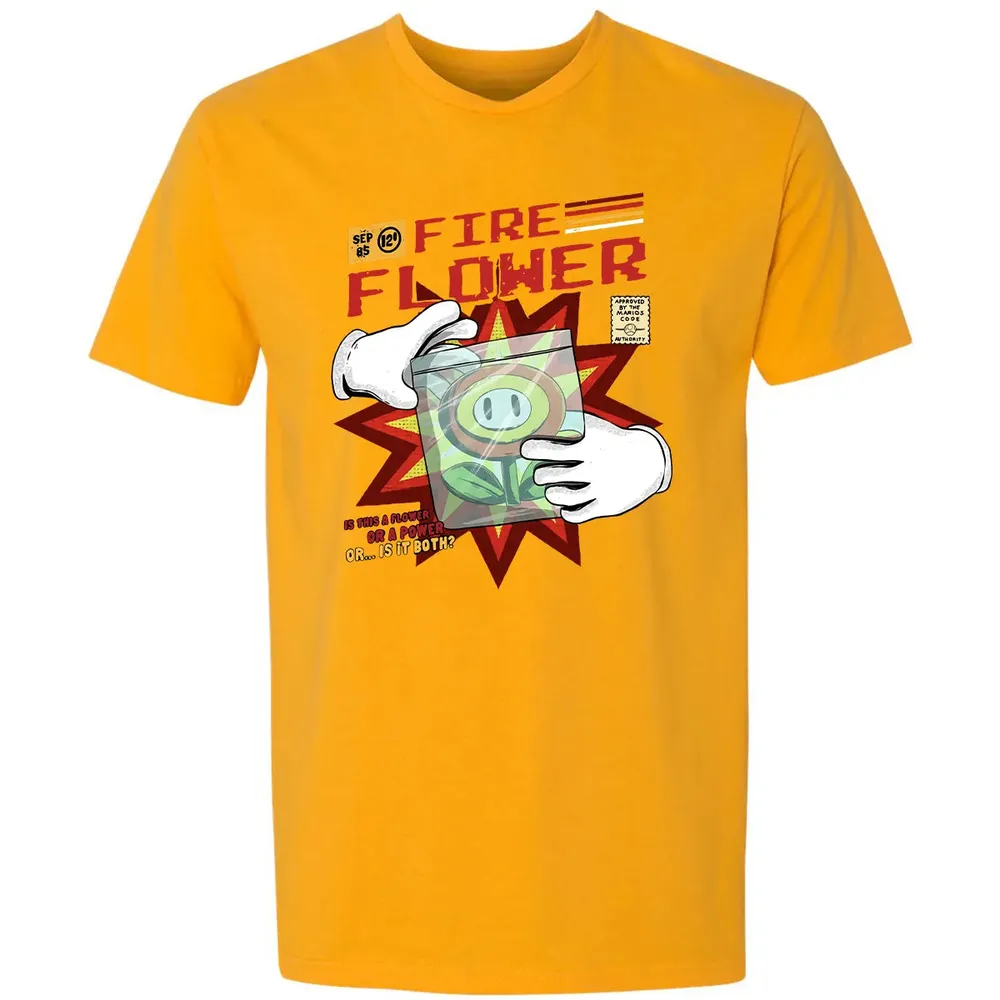 Fire Flower Premium Unisex T-shirt - 11