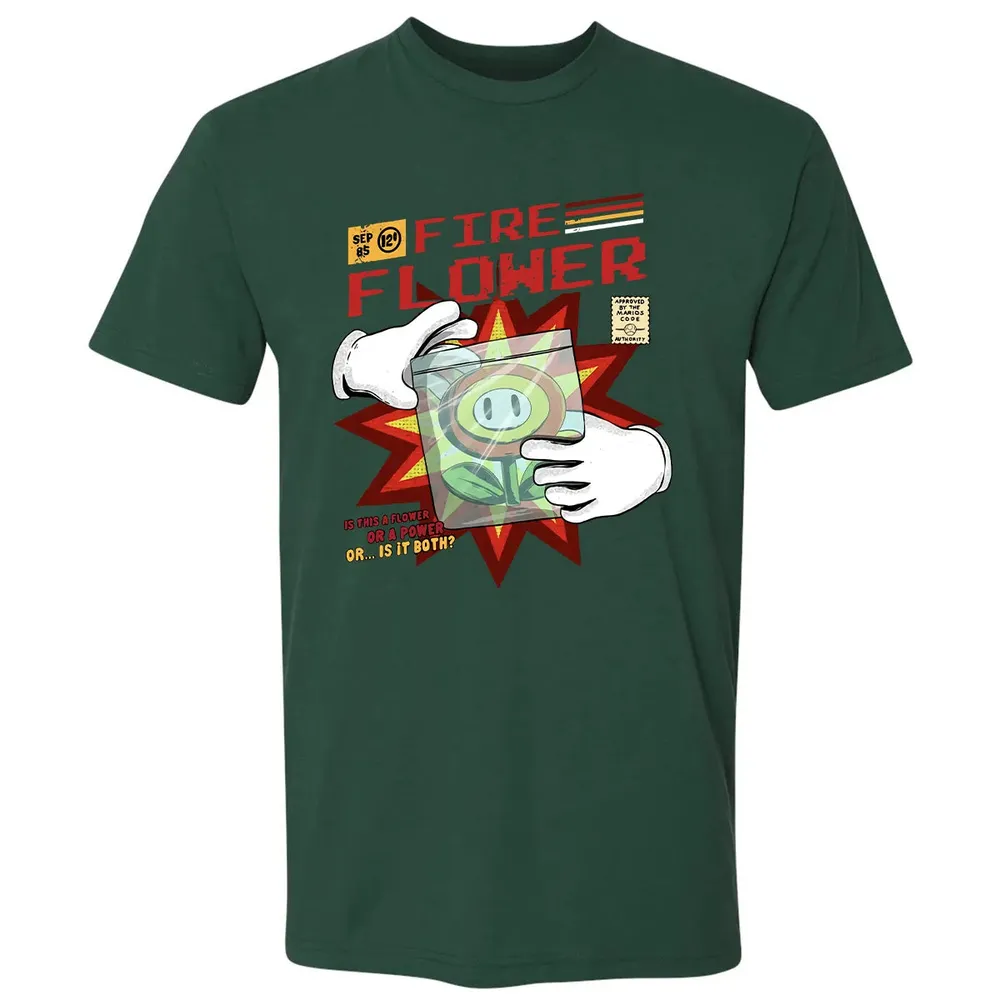 Fire Flower Premium Unisex T-shirt - 12