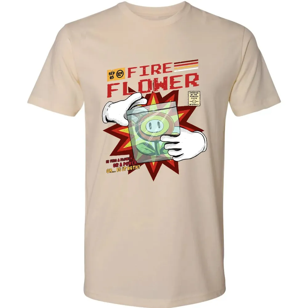 Fire Flower Premium Unisex T-shirt - 13