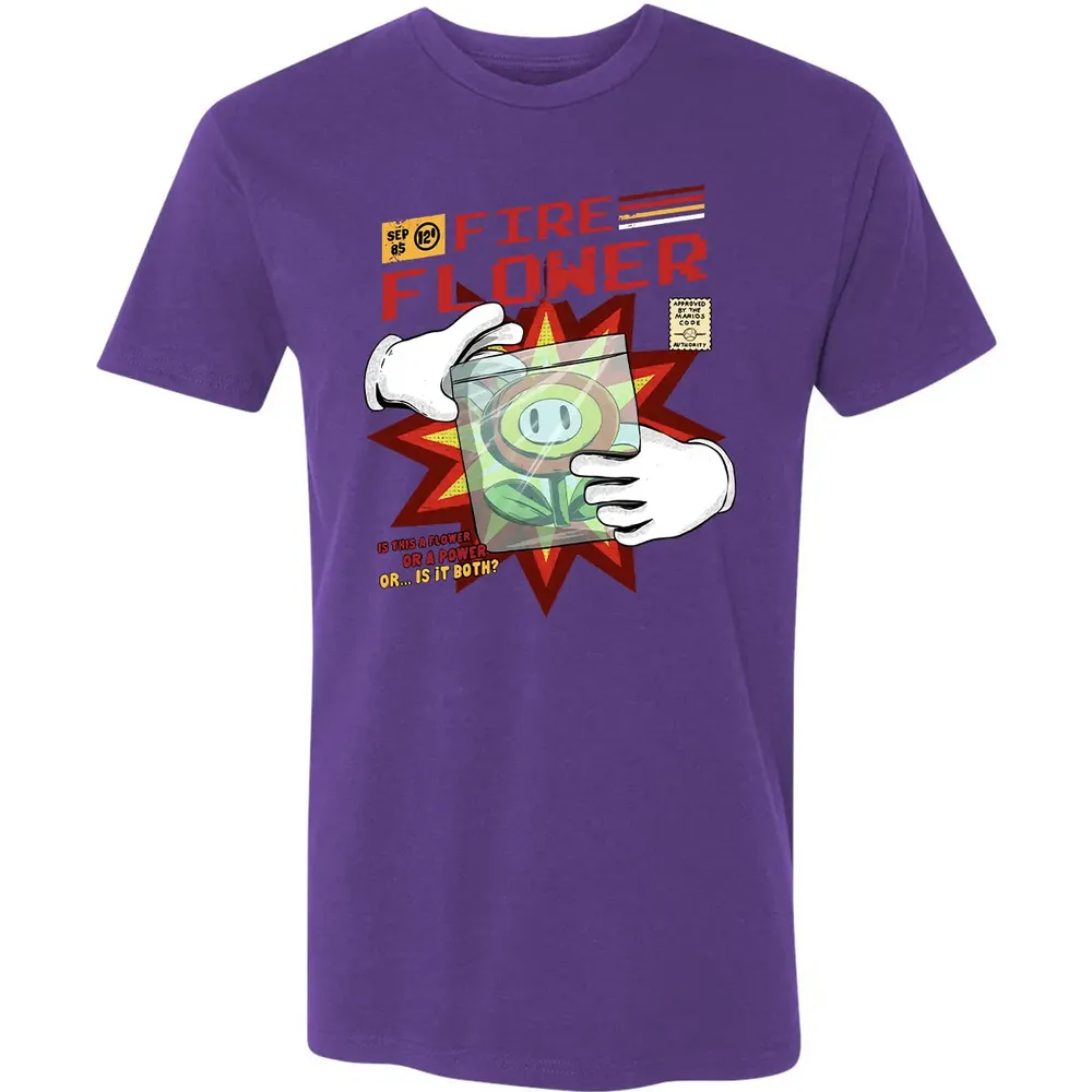 Fire Flower Premium Unisex T-shirt - 7