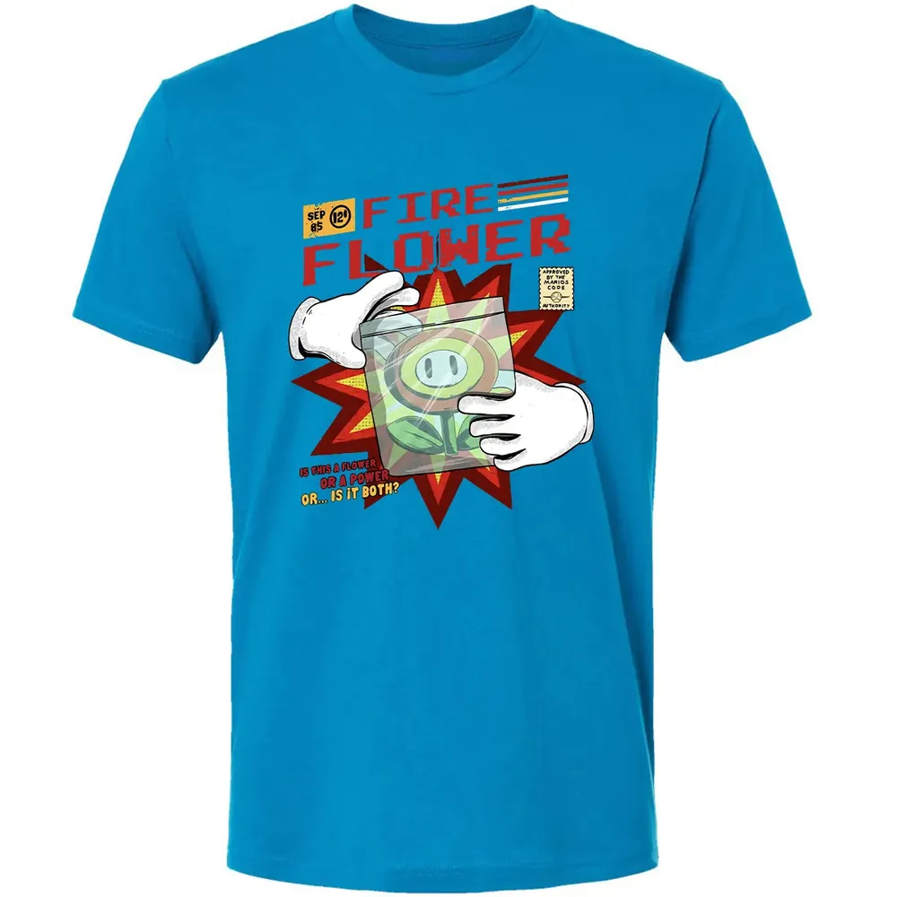 Fire Flower Premium Unisex T-shirt - 15