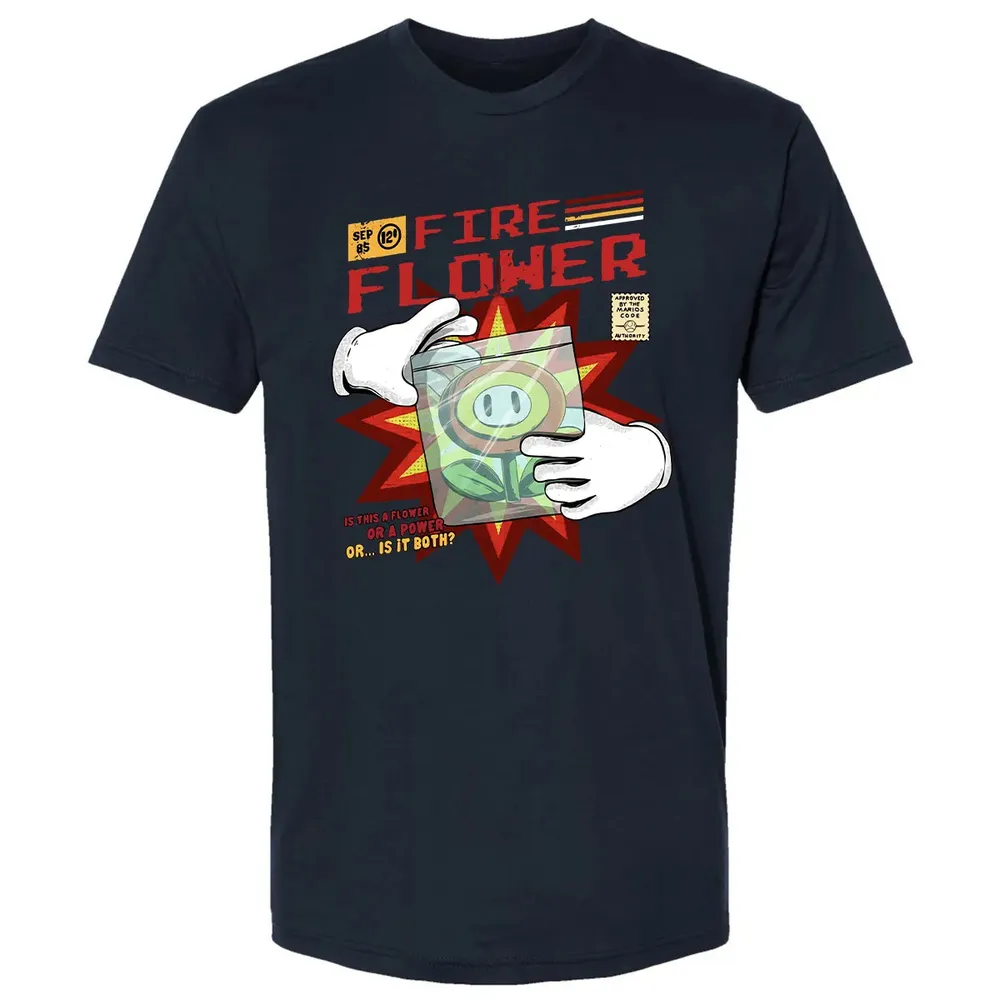 Fire Flower Premium Unisex T-shirt - 2