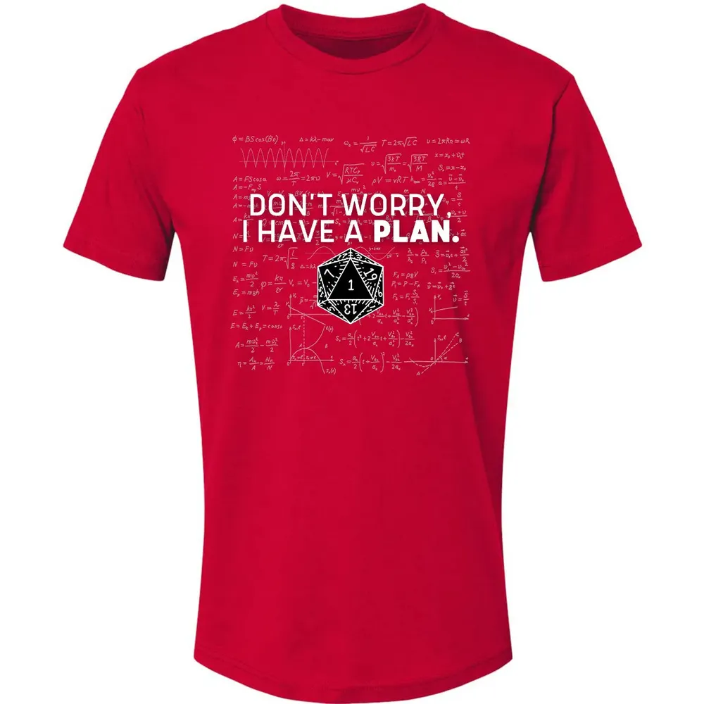 Dont Worry I Have A Plan Premium Unisex T-shirt - 6