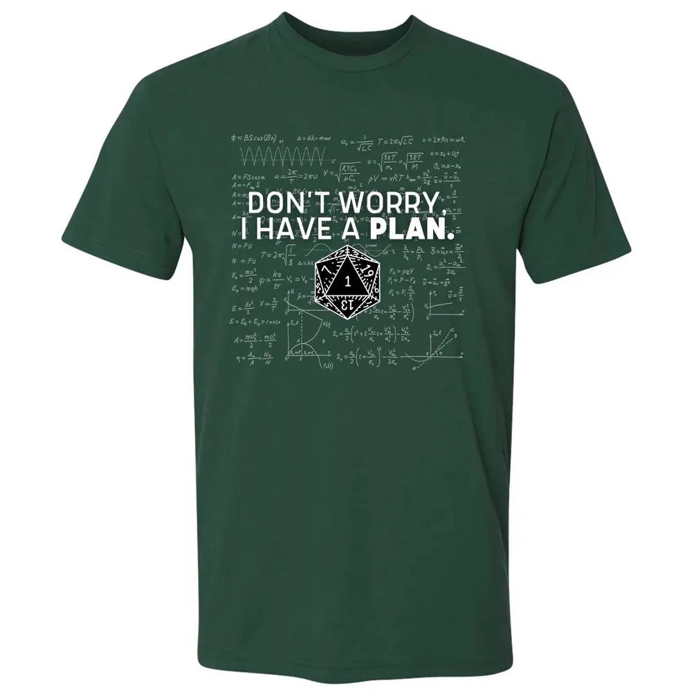 Dont Worry I Have A Plan Premium Unisex T-shirt - 12