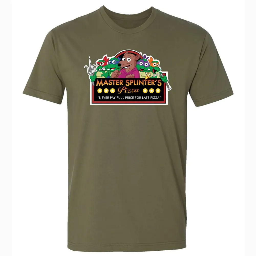 Master Splinter Pizza Premium Unisex T-shirt - 5