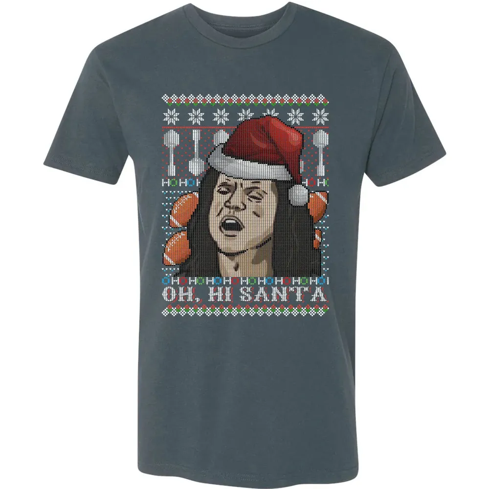 Oh, HI SANTA Premium Unisex T-shirt - 14