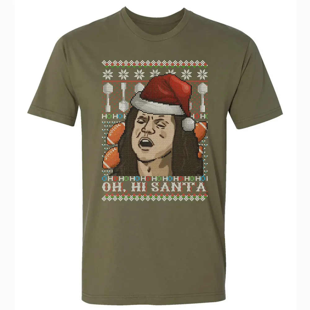 Oh, HI SANTA Premium Unisex T-shirt - 5