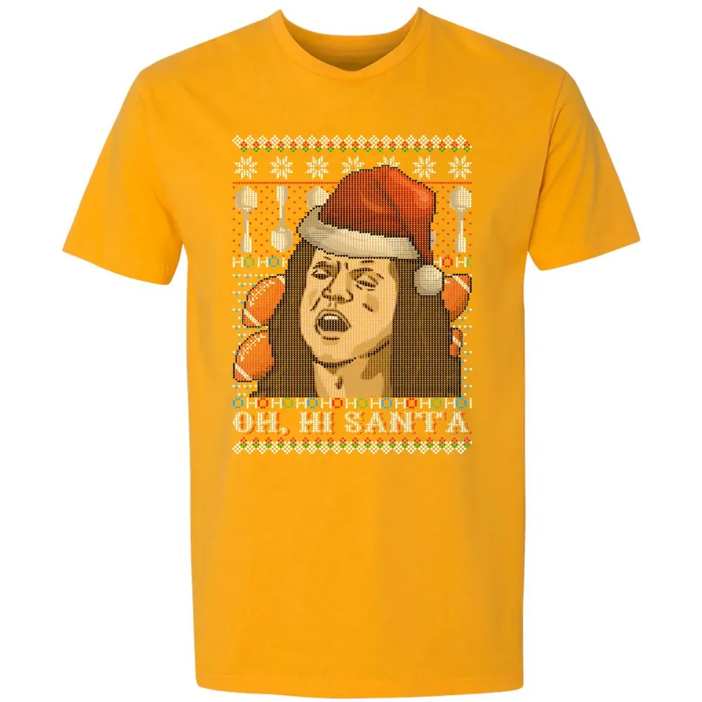 Oh, HI SANTA Premium Unisex T-shirt - 11