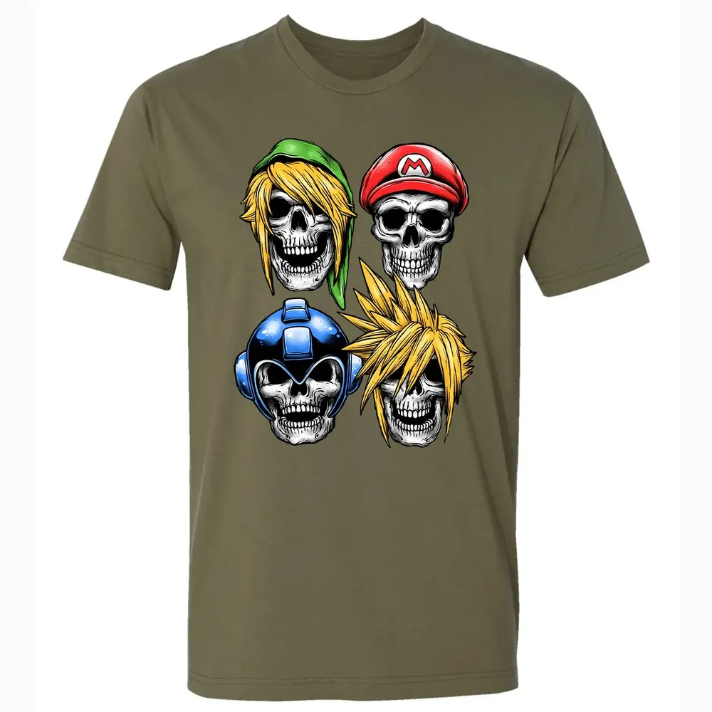 Skull Game Premium Unisex T-shirt - 5