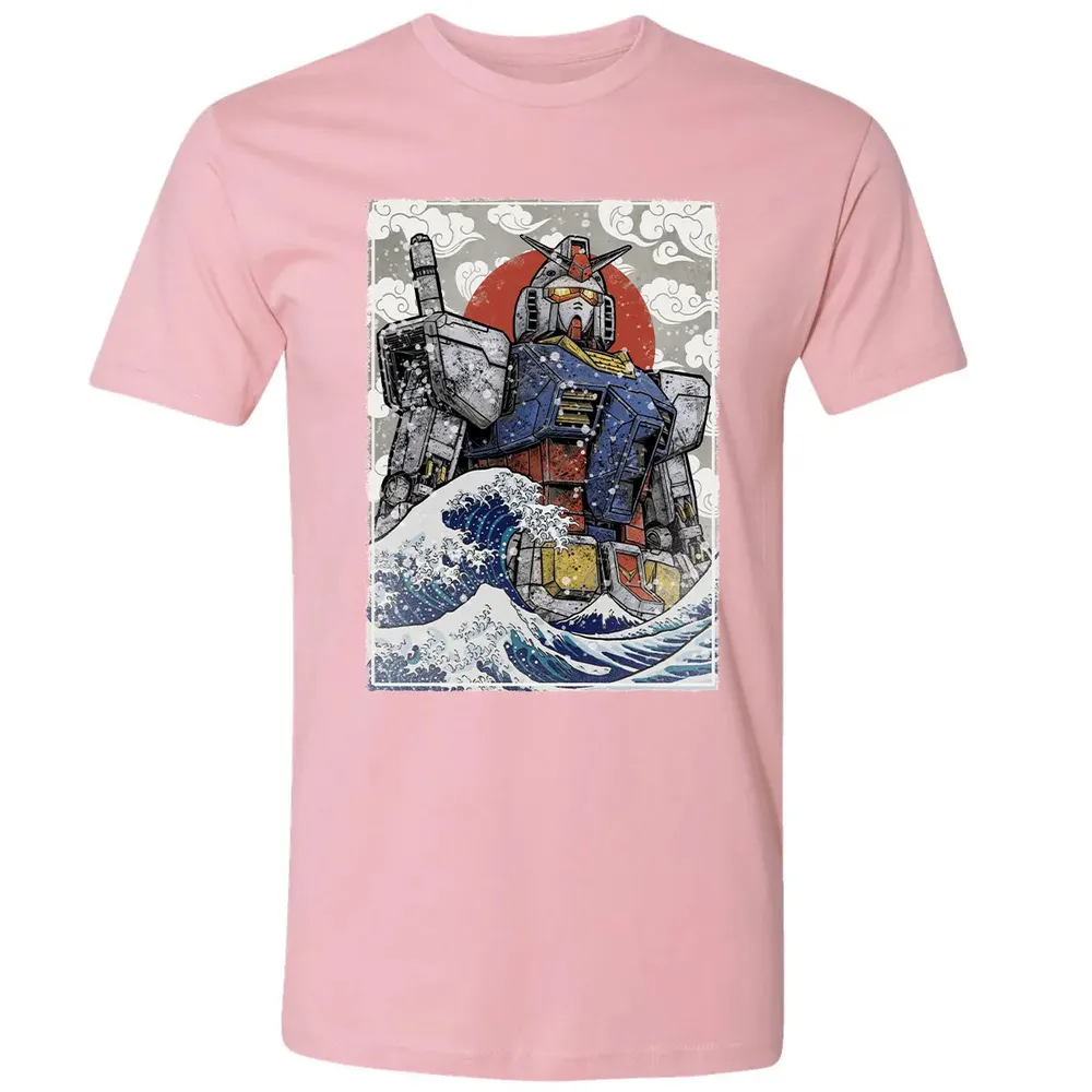 Great Wave Off Gundam Premium Unisex T-shirt - 3