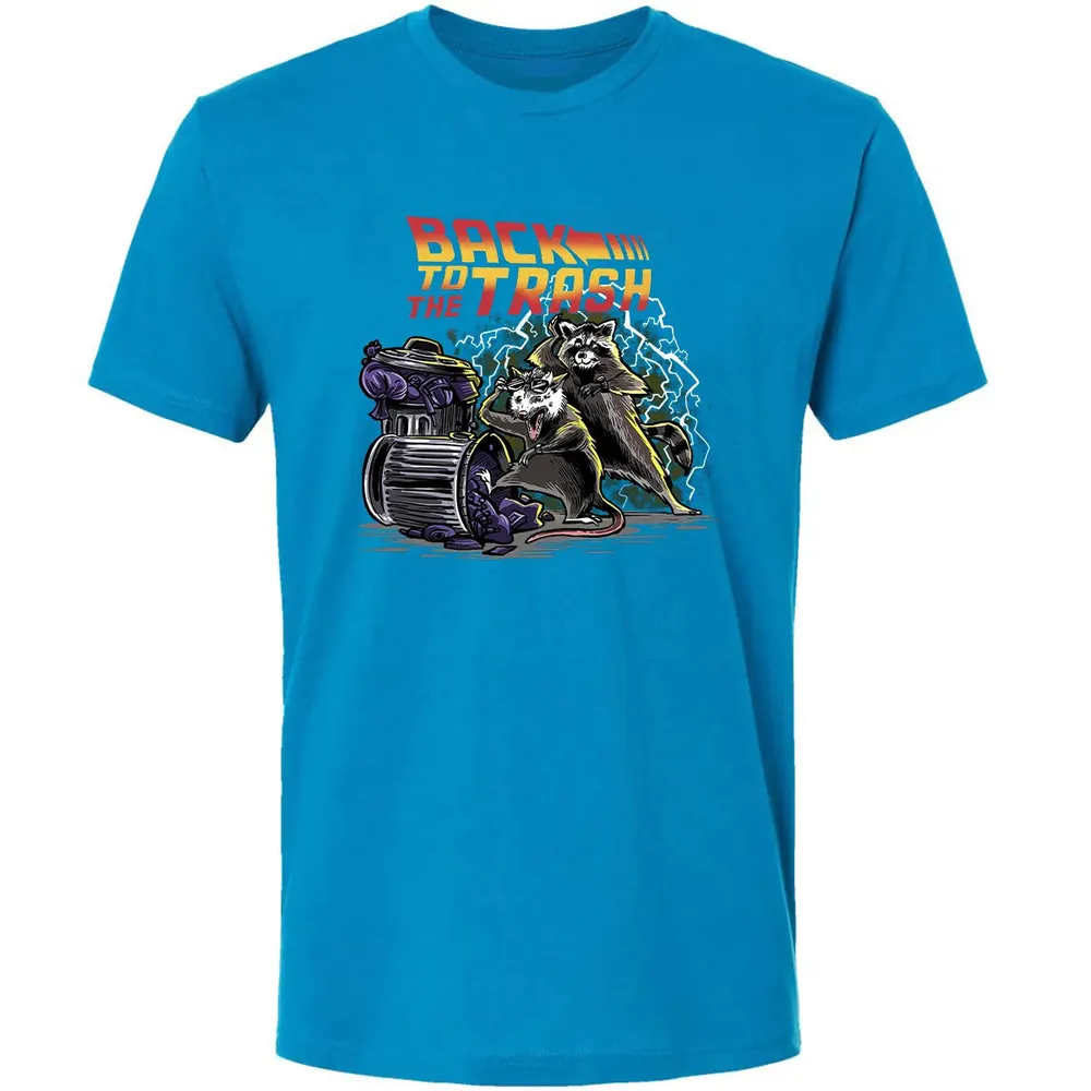 Back To The Trash Premium Unisex T-shirt - 15