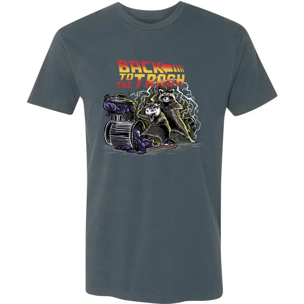 Back To The Trash Premium Unisex T-shirt - 14