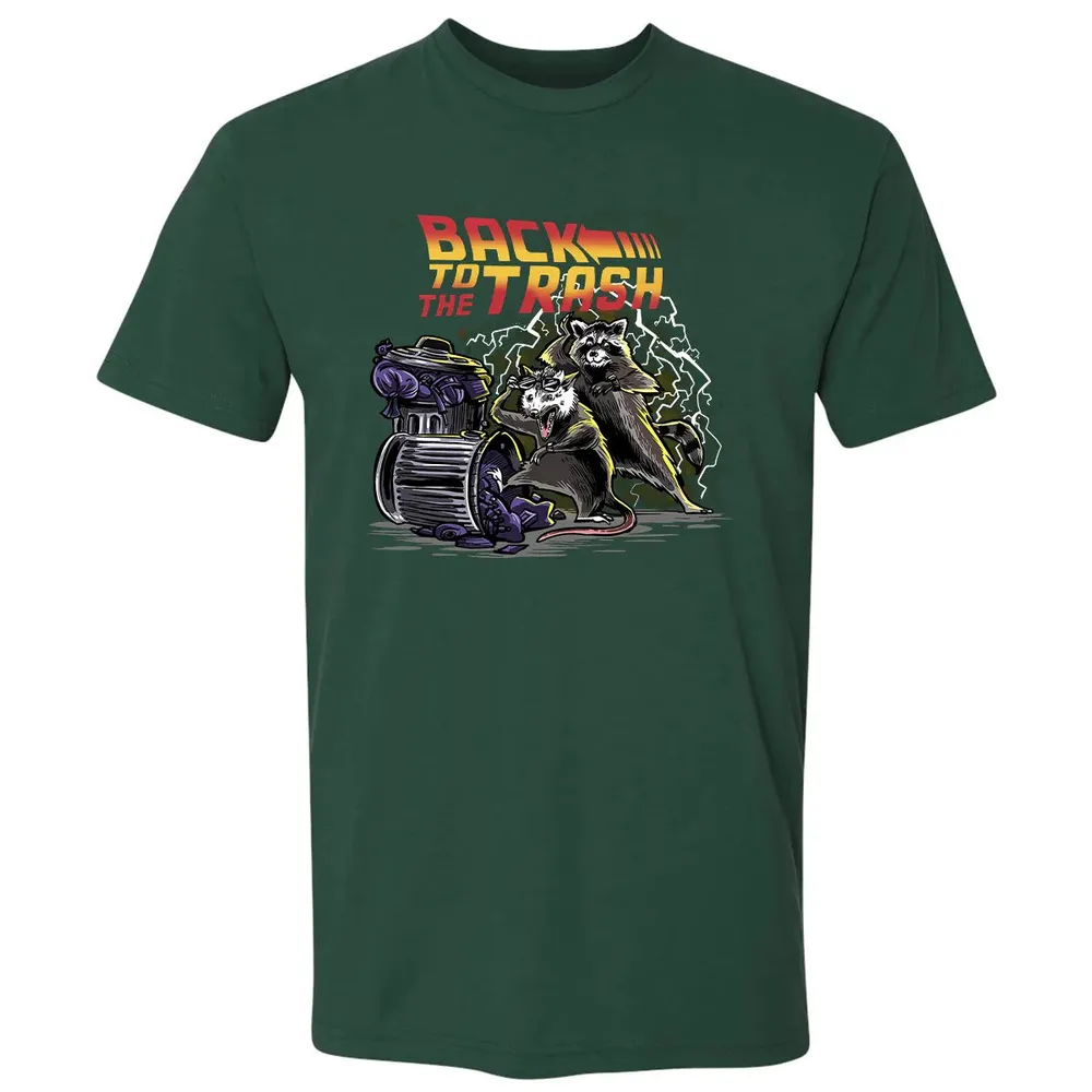 Back To The Trash Premium Unisex T-shirt - 12