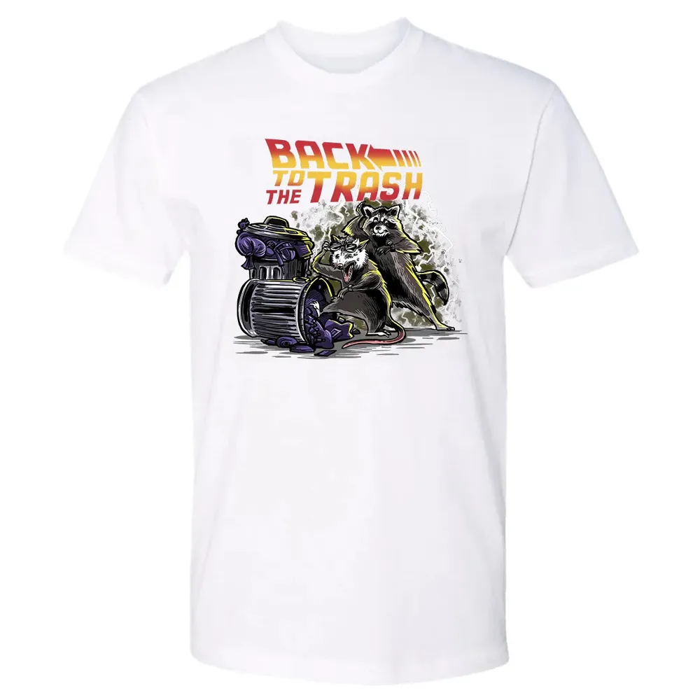 Back To The Trash Premium Unisex T-shirt - 4