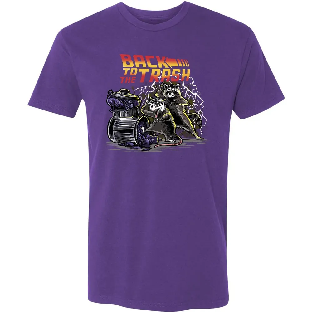 Back To The Trash Premium Unisex T-shirt - 7
