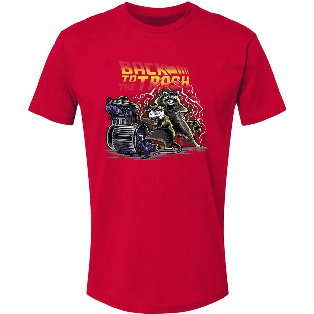 Back To The Trash Premium Unisex T-shirt - 6