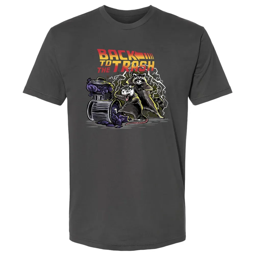 Back To The Trash Premium Unisex T-shirt - 8
