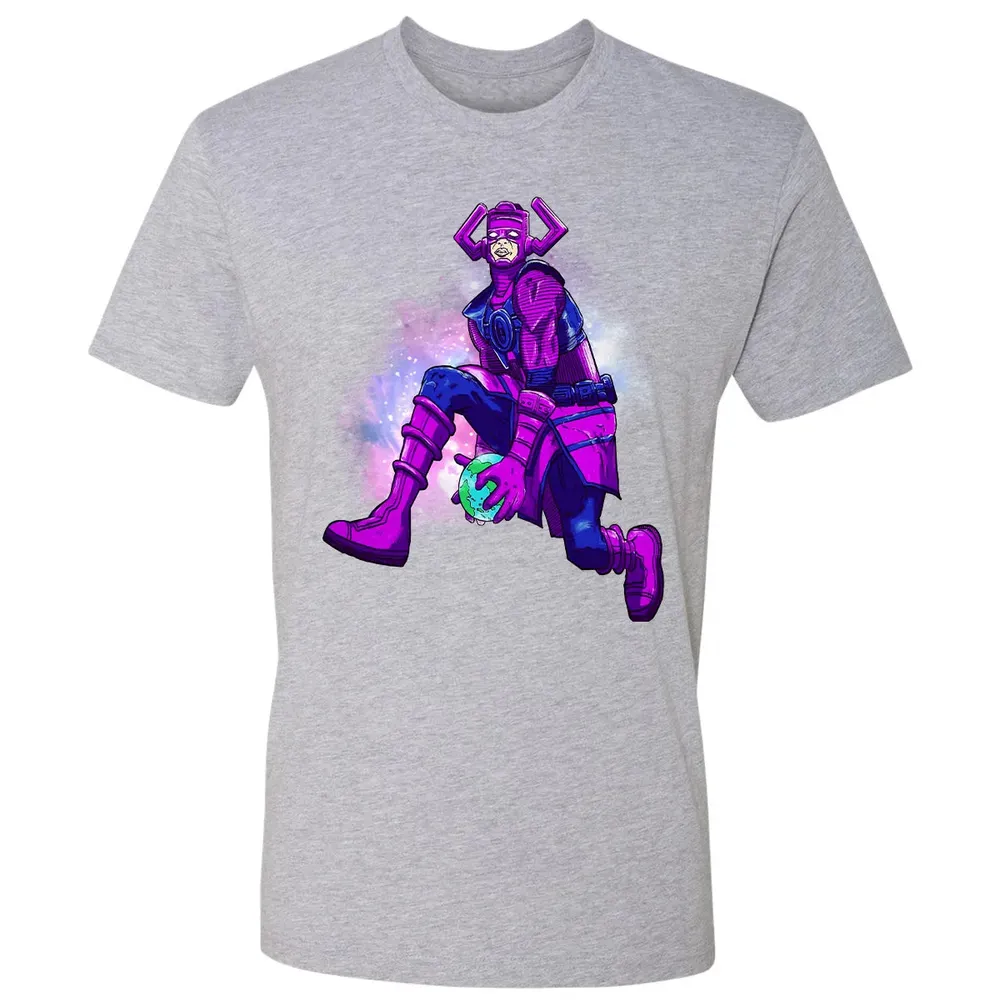 Galactus dunking earth in a black hole Premium Unisex T-shirt - 9