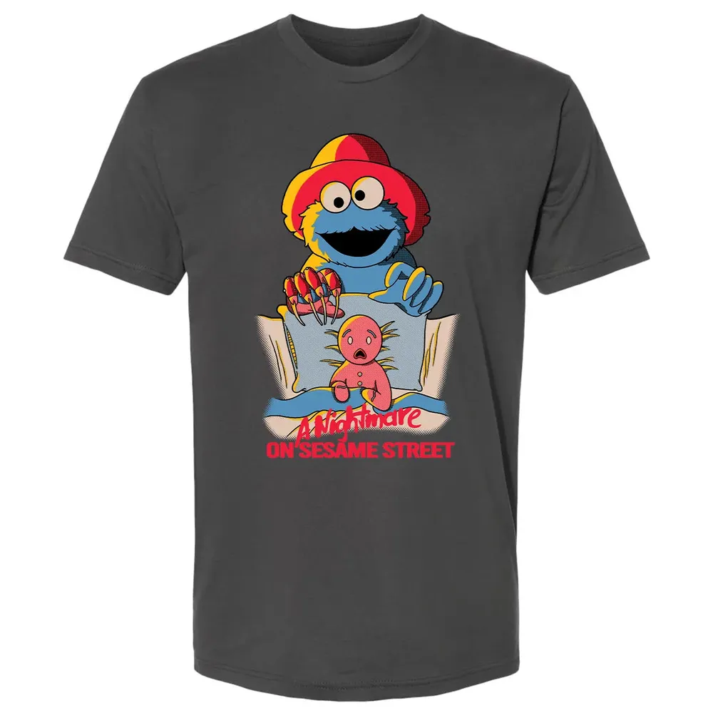 A Nightmare On Sesame Street Premium Unisex T-shirt - 8