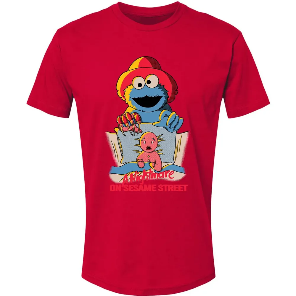 A Nightmare On Sesame Street Premium Unisex T-shirt - 6