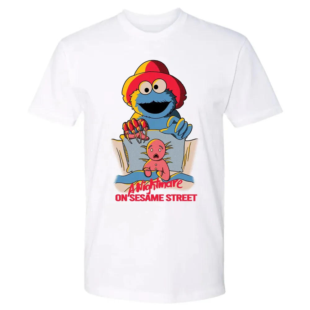 A Nightmare On Sesame Street Premium Unisex T-shirt - 4