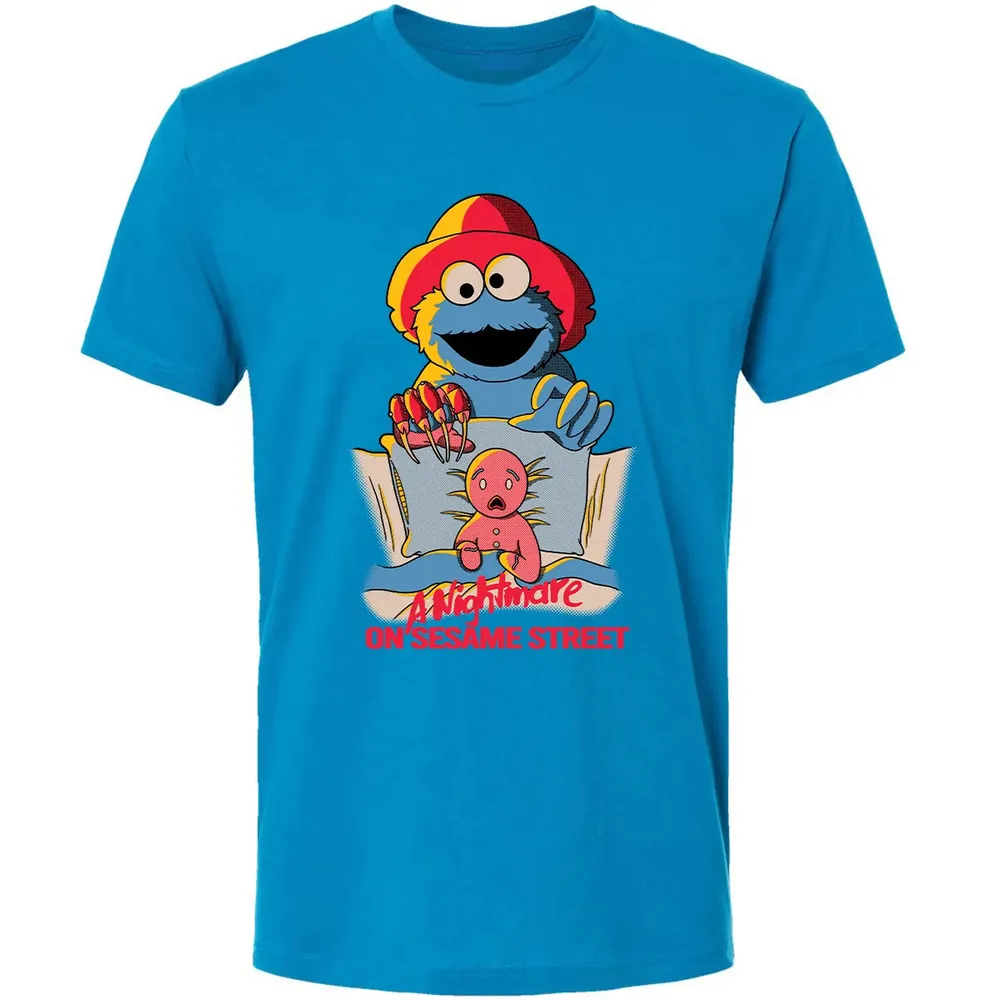 A Nightmare On Sesame Street Premium Unisex T-shirt - 15