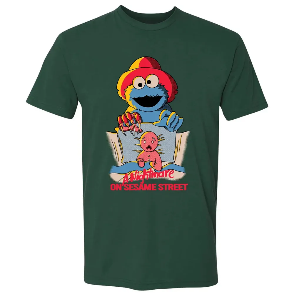 A Nightmare On Sesame Street Premium Unisex T-shirt - 12