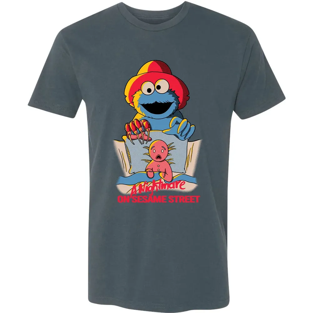 A Nightmare On Sesame Street Premium Unisex T-shirt - 14